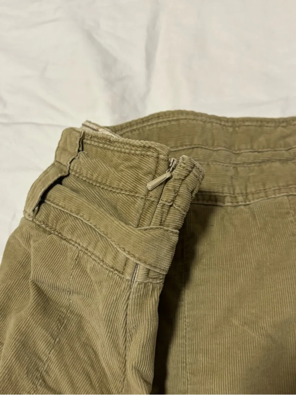 American Eagle Khaki Mini Skirt